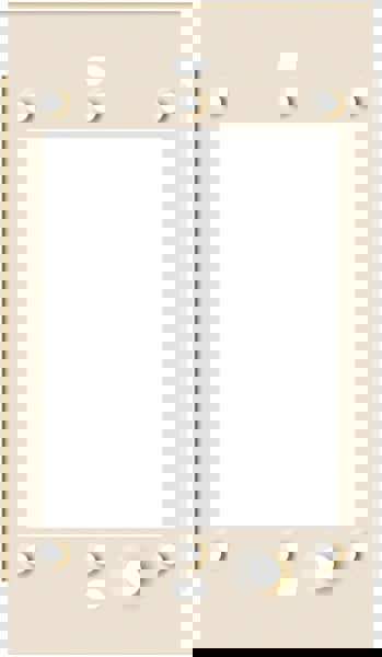 2-1/2 Inch Long x 4-3/4 Inch High, Rectangular Raceway Plate